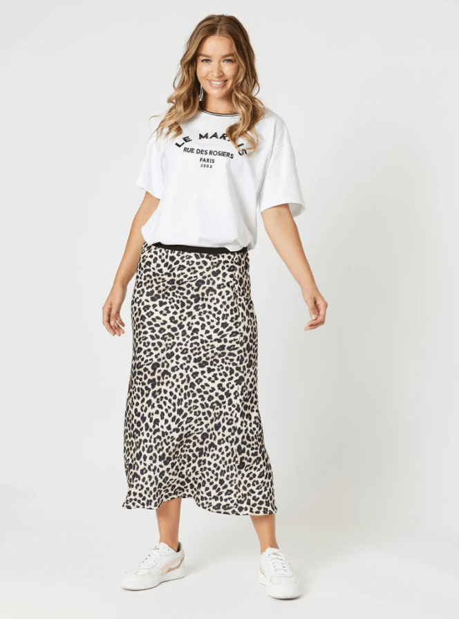 THREADZ_LE MARAIS T - SHIRT WHITE _ LE MARAIS T - SHIRT WHITE _ Ebony Boutique NZ