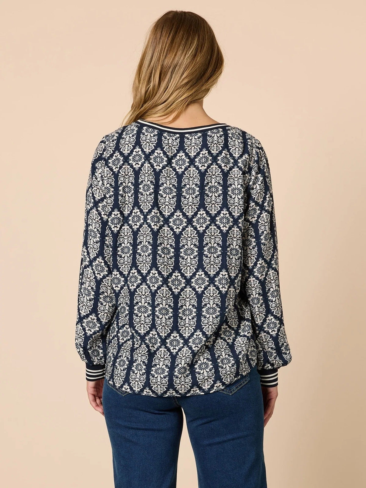 LOLA PRINT TOP_by_THREADZ_women's_in_New Zealand_ LOLA PRINT TOP _