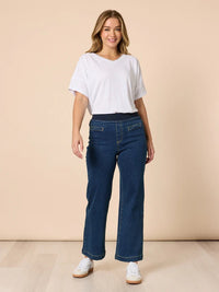 THREADZ_MADDY PULL ON WIDE LEG JEAN _ MADDY PULL ON WIDE LEG JEAN _ Ebony Boutique NZ