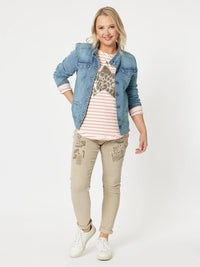 THREADZ_MAGGIE DENIM JACKET _ MAGGIE DENIM JACKET _ Ebony Boutique NZ