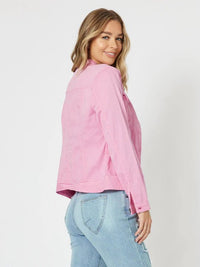 THREADZ_MAGGIE DENIM JACKET _ MAGGIE DENIM JACKET _ Ebony Boutique NZ