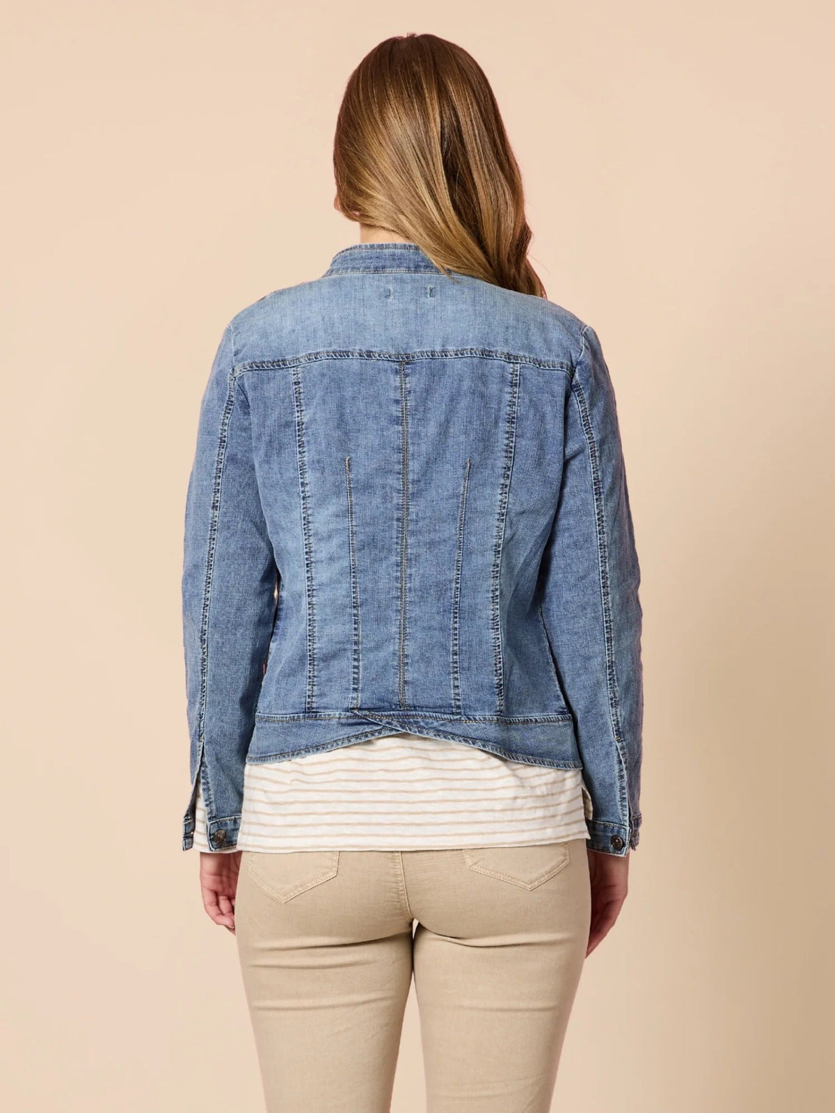 MAGGIE DENIM JACKET_by_THREADZ_women's_in_New Zealand_ MAGGIE DENIM JACKET _