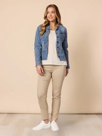 MAGGIE DENIM JACKET_by_THREADZ_women's_in_New Zealand_ MAGGIE DENIM JACKET _