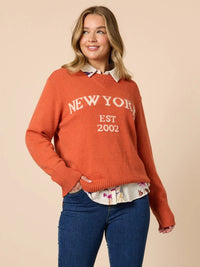 NEW YORK JUMPER_by_THREADZ_women's_in_New Zealand_ NEW YORK JUMPER _
