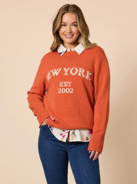 NEW YORK JUMPER_by_THREADZ_women's_in_New Zealand_ NEW YORK JUMPER _