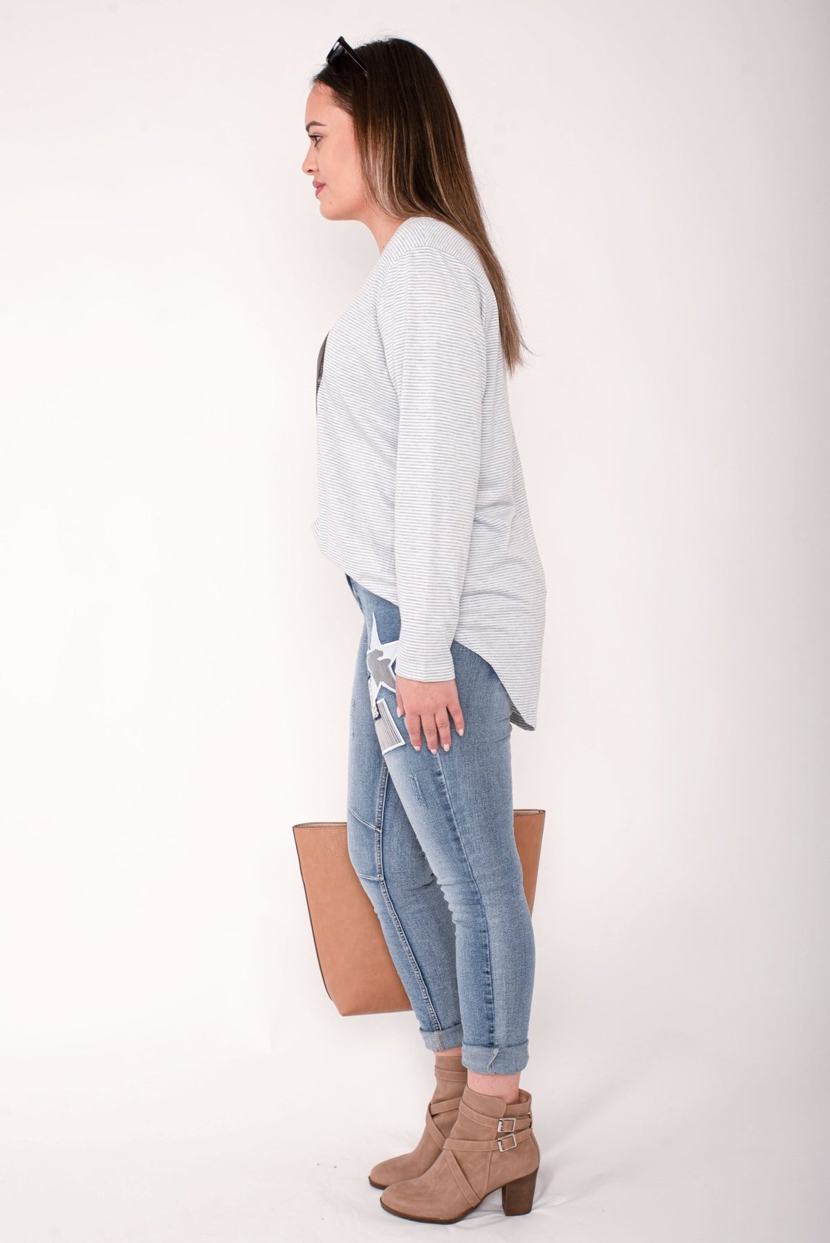 THREADZ_STELLA PATCH DENIM JEAN _ STELLA PATCH DENIM JEAN _ Ebony Boutique NZ
