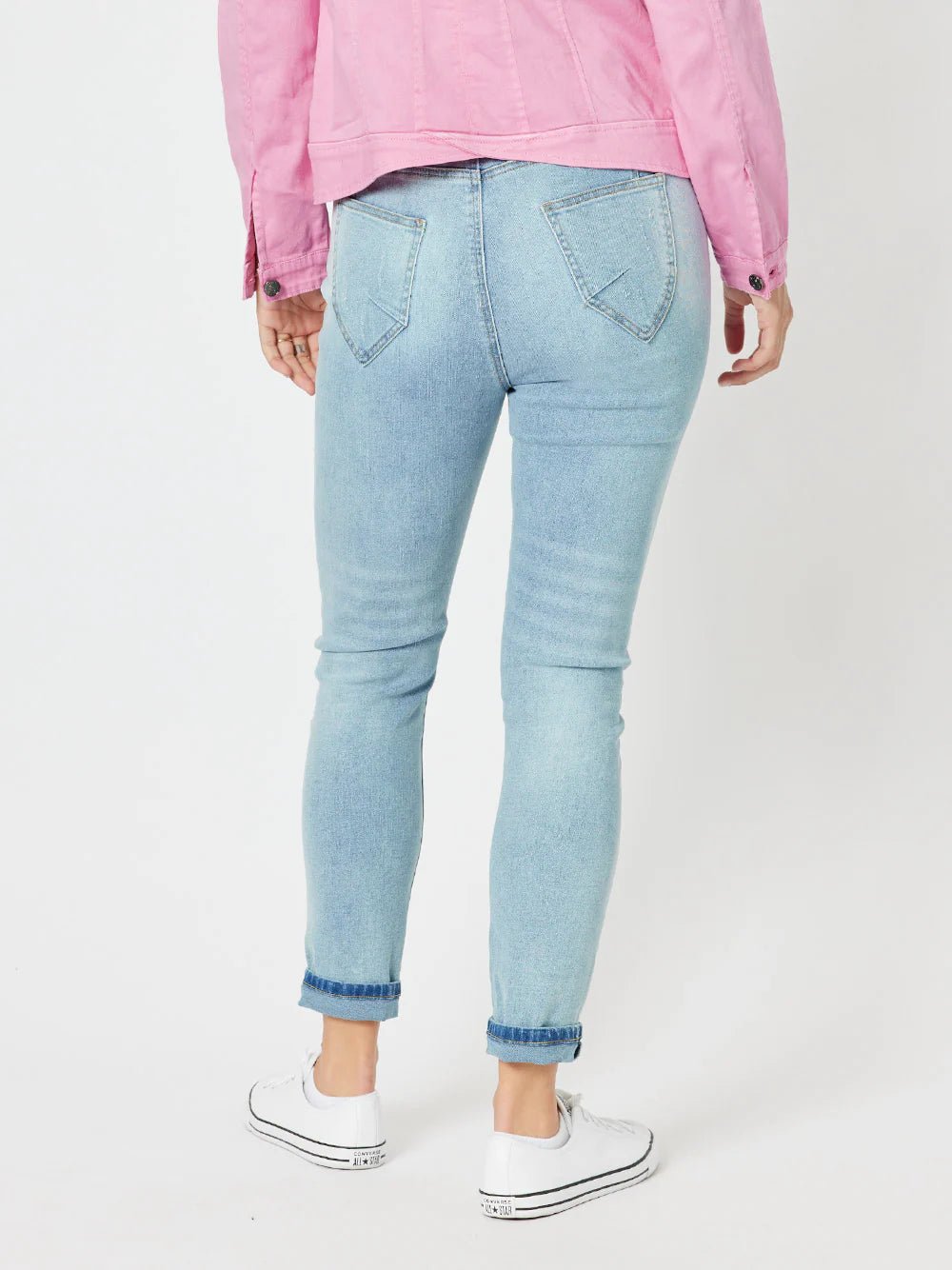 THREADZ_TAYLOR PATCH JEANS _ TAYLOR PATCH JEANS _ Ebony Boutique NZ