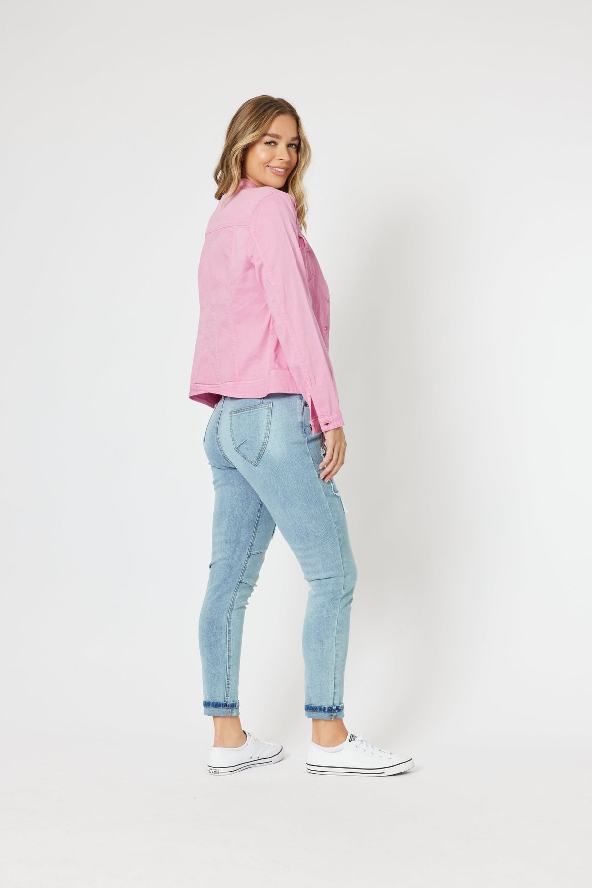 THREADZ_TAYLOR PATCH JEANS _ TAYLOR PATCH JEANS _ Ebony Boutique NZ