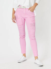 THREADZ_TAYLOR PATCH JEANS _ TAYLOR PATCH JEANS _ Ebony Boutique NZ