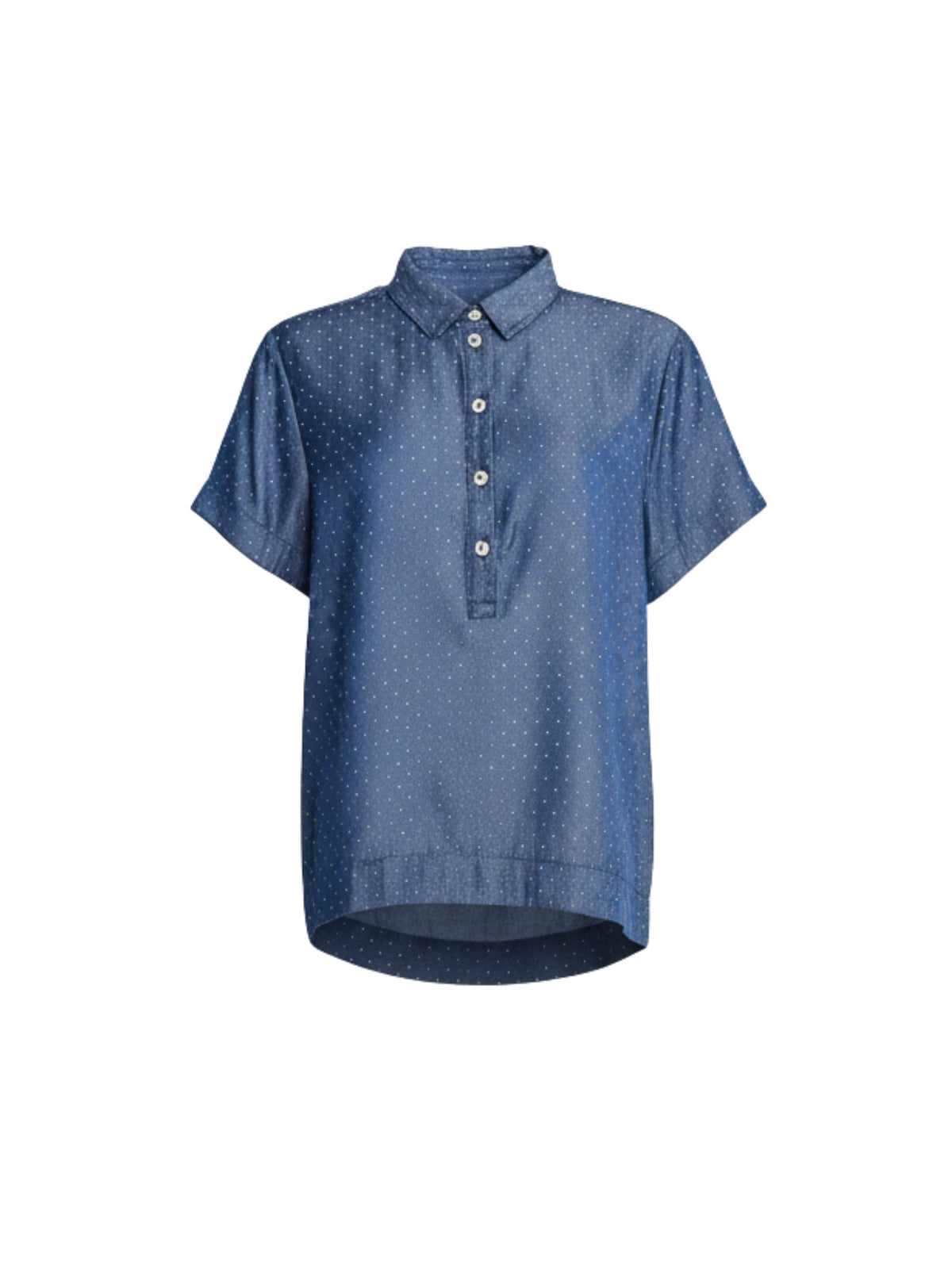 URBAN CHIC DIAMANTE TOP DARK DENIM_by_THREADZ_women's_in_New Zealand_ Product image 7 _