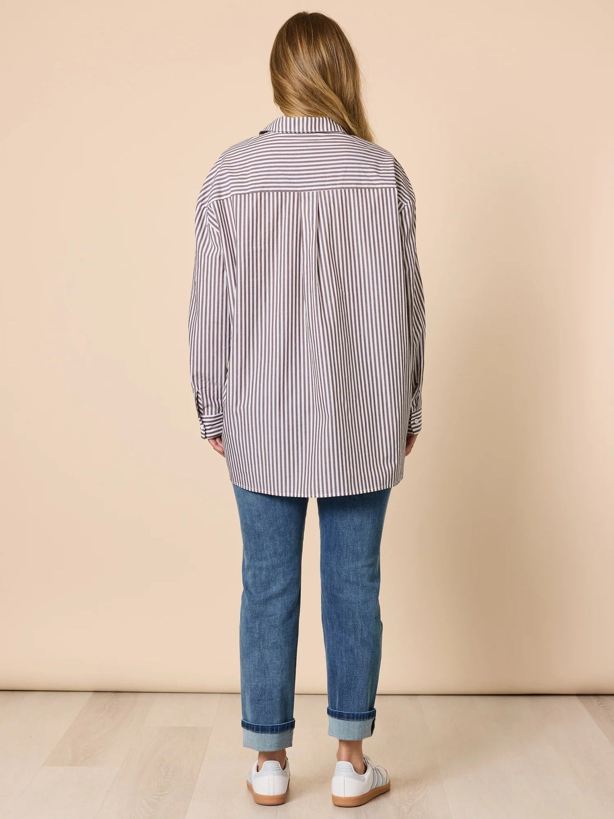 URBAN STRIPE SHIRT_by_THREADZ_women's_in_New Zealand_ URBAN STRIPE SHIRT _
