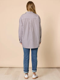 URBAN STRIPE SHIRT_by_THREADZ_women's_in_New Zealand_ URBAN STRIPE SHIRT _