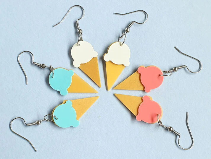 ICE CREAM EARRINGS