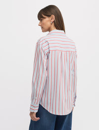 YARRA TRAIL_BROADWAY SHIRT RUBY/HUE _ BROADWAY SHIRT RUBY/HUE _ Ebony Boutique NZ