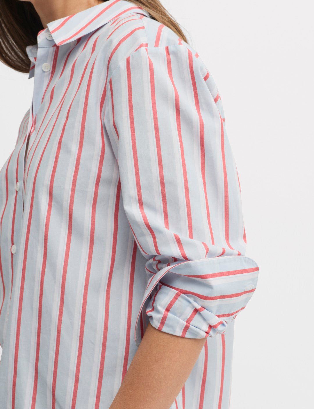 YARRA TRAIL_BROADWAY SHIRT RUBY/HUE _ BROADWAY SHIRT RUBY/HUE _ Ebony Boutique NZ