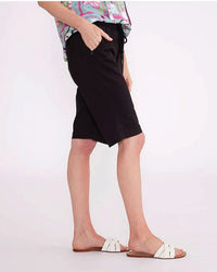 YARRA TRAIL_RELAXED SHORT BLACK _ RELAXED SHORT BLACK _ Ebony Boutique NZ