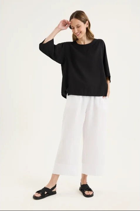 YARRA TRAIL_SKYE TOP BLACK _ SKYE TOP BLACK _ Ebony Boutique NZ