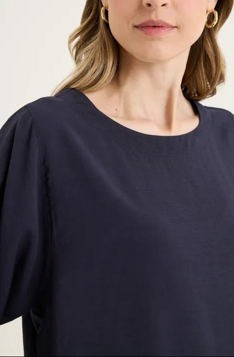 YARRA TRAIL_SKYE TOP NAVY _ SKYE TOP NAVY _ Ebony Boutique NZ