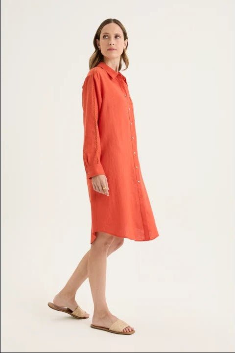 YARRA TRAIL_TIRARI DRESS VOLCANIC _ TIRARI DRESS VOLCANIC _ Ebony Boutique NZ