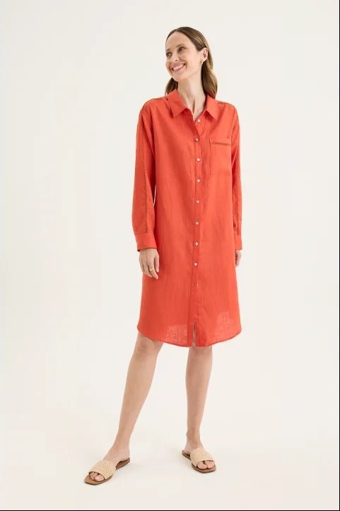 YARRA TRAIL_TIRARI DRESS VOLCANIC _ TIRARI DRESS VOLCANIC _ Ebony Boutique NZ