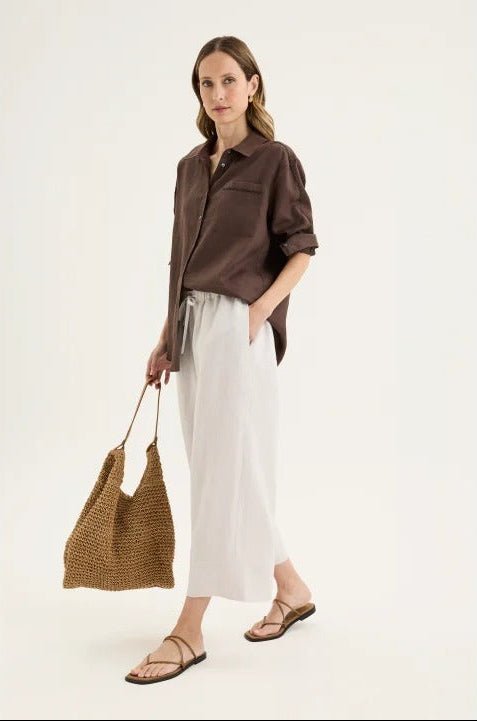 YARRA TRAIL_TIRARI PALAZZO TWINE _ TIRARI PALAZZO TWINE _ Ebony Boutique NZ