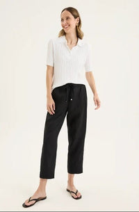 YARRA TRAIL_TIRARI SLIM PANT BLACK _ TIRARI SLIM PANT BLACK _ Ebony Boutique NZ