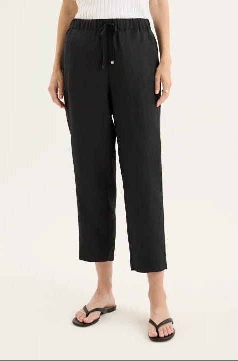 YARRA TRAIL_TIRARI SLIM PANT BLACK _ TIRARI SLIM PANT BLACK _ Ebony Boutique NZ