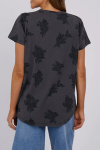 ELM_ISADORA FLORAL TEE _ _ Ebony Boutique NZ