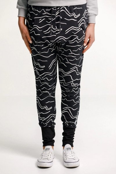 HOME LEE_APARTMENT PANTS WITH DRAWSTRING MOUNTAIN _ _ Ebony Boutique NZ