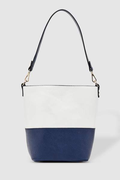 LOUENHIDE_AVALON SHOULDER BAG NAVY _ _ Ebony Boutique NZ