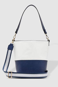 LOUENHIDE_AVALON SHOULDER BAG NAVY _ _ Ebony Boutique NZ