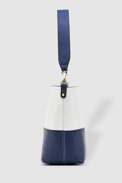 LOUENHIDE_AVALON SHOULDER BAG NAVY _ _ Ebony Boutique NZ