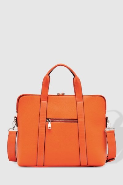 LOUENHIDE_BABY RHODES TANGERINE LAPTOP BAG _ _ Ebony Boutique NZ