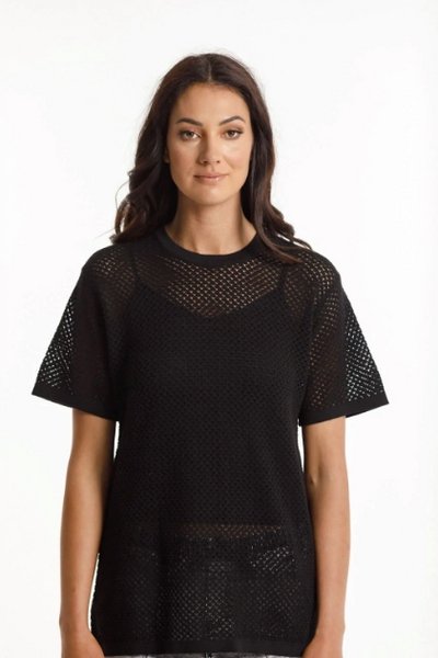 HOME-LEE_CHRIS KNITTED TEE _ _ Ebony Boutique NZ