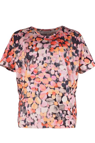 MANSTED_COTTON MODAL JERSEY PRINT TOP _ _ Ebony Boutique NZ