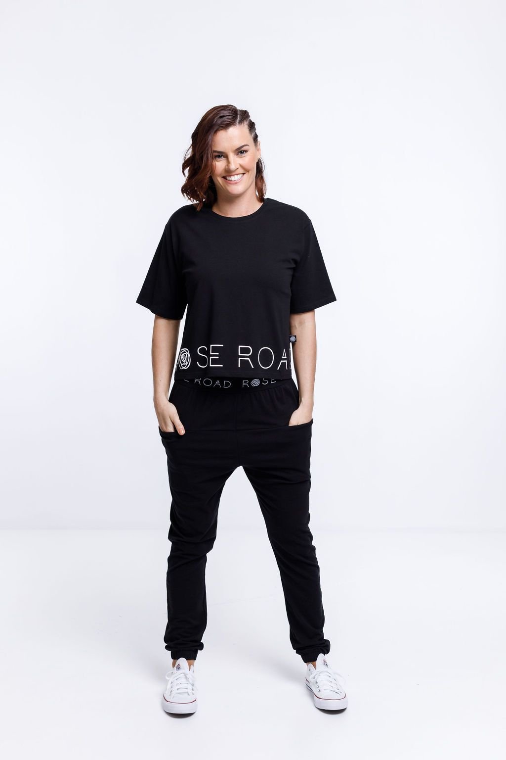 ROSE ROAD_CROPPED TEE _ _ Ebony Boutique NZ