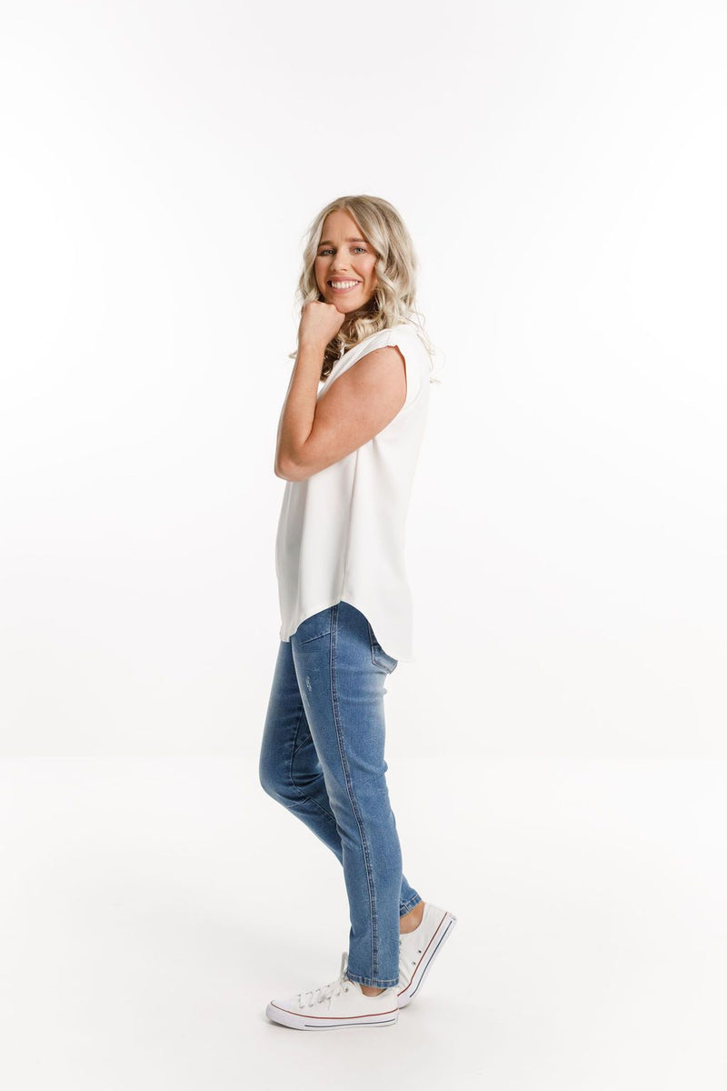 HOME-LEE_DAILY JEANS BLUE WASH _ _ Ebony Boutique NZ