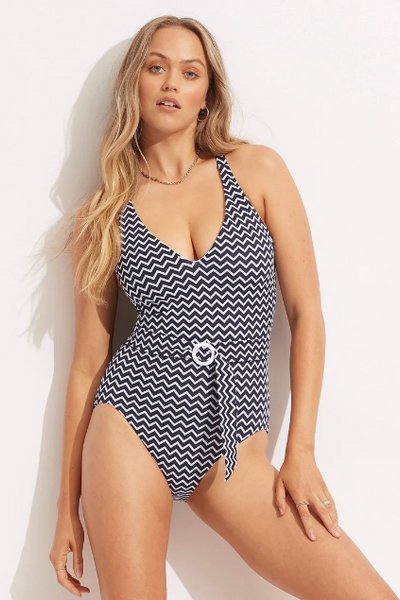 DD Maillot One Piece Seafolly Women's Swimwear NZ – Ebony