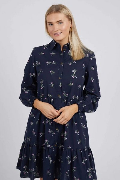 ELM_JOLIE FLORAL SHIRT DRESS _ JOLIE FLORAL SHIRT DRESS _ Ebony Boutique NZ