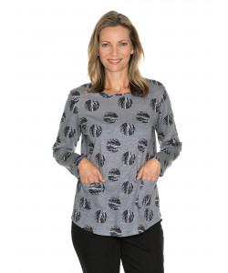 YARRA TRAIL_ETCHED SPOT TEE _ _ Ebony Boutique NZ