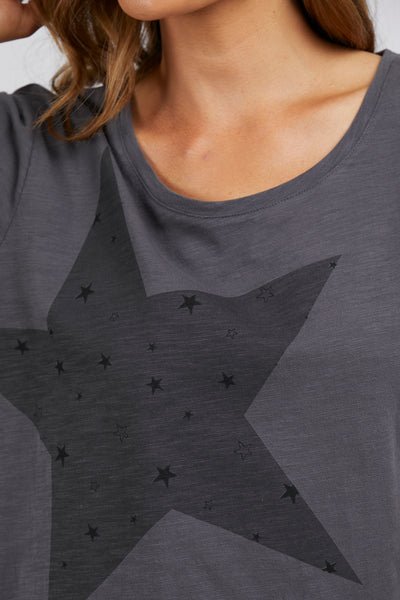 ELM_FALLING STARS TEE _ _ Ebony Boutique NZ