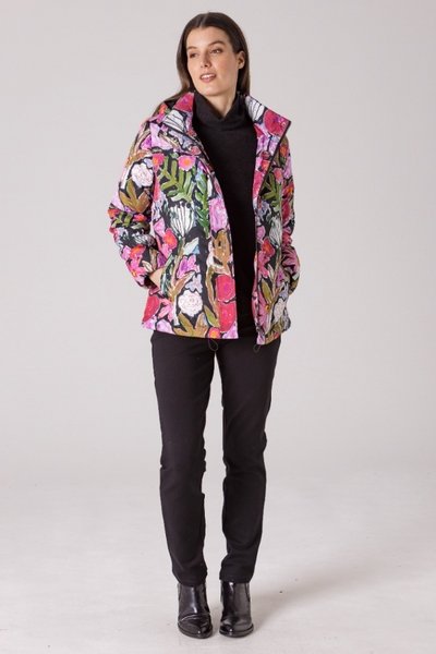 YARRA TRAIL_FLORAL QUILT JACKET _ _ Ebony Boutique NZ