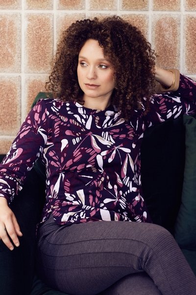 YARRA TRAIL_FOLIAGE PRINT TEE _ _ Ebony Boutique NZ