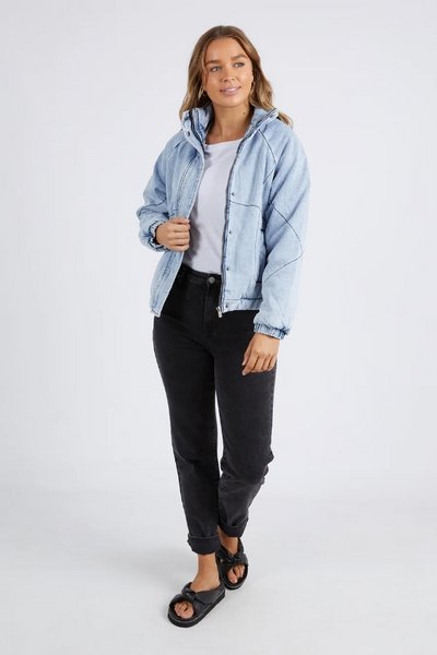 FOXWOOD_ROSALEE DENIM JACKET _ ROSALEE DENIM JACKET _ Ebony Boutique NZ