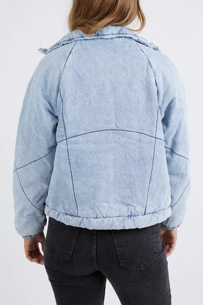 FOXWOOD_ROSALEE DENIM JACKET _ ROSALEE DENIM JACKET _ Ebony Boutique NZ