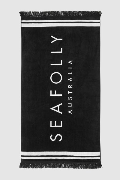 SEAFOLLY_FRINGE BENEFITS HIGH TIDE TOWEL _ _ Ebony Boutique NZ