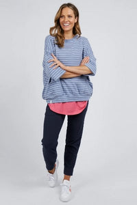 ELM_FUNDAMENTAL MAZIE SWEAT STRIPE _ _ Ebony Boutique NZ