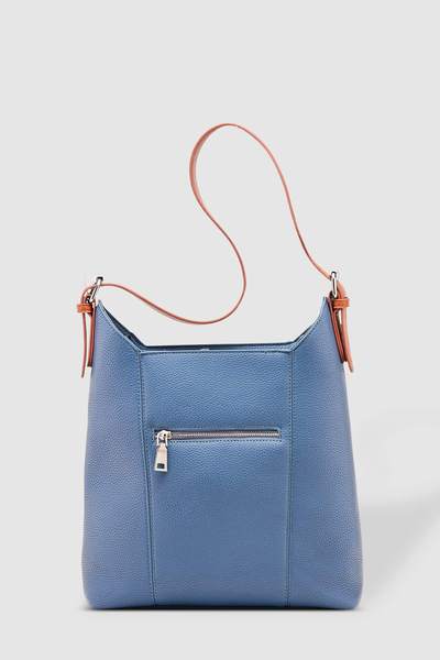 LOUENHIDE_HELENA BAG STEEL BLUE _ _ Ebony Boutique NZ