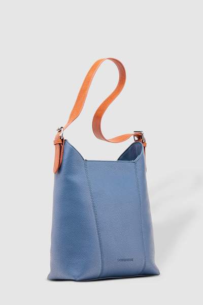 LOUENHIDE_HELENA BAG STEEL BLUE _ _ Ebony Boutique NZ