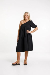 HOME-LEE_BERKLEY DRESS BLACK _ BERKLEY DRESS BLACK _ Ebony Boutique NZ